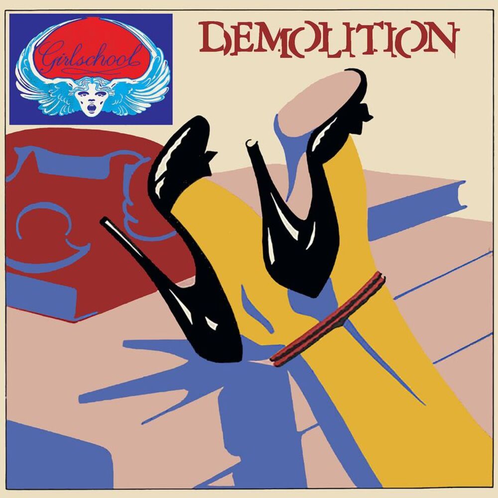 Girlschool - Demolition - Yellow  LP LP